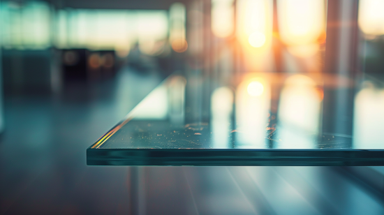 Cómo mantener impecables las mesas de cristal de tu oficina