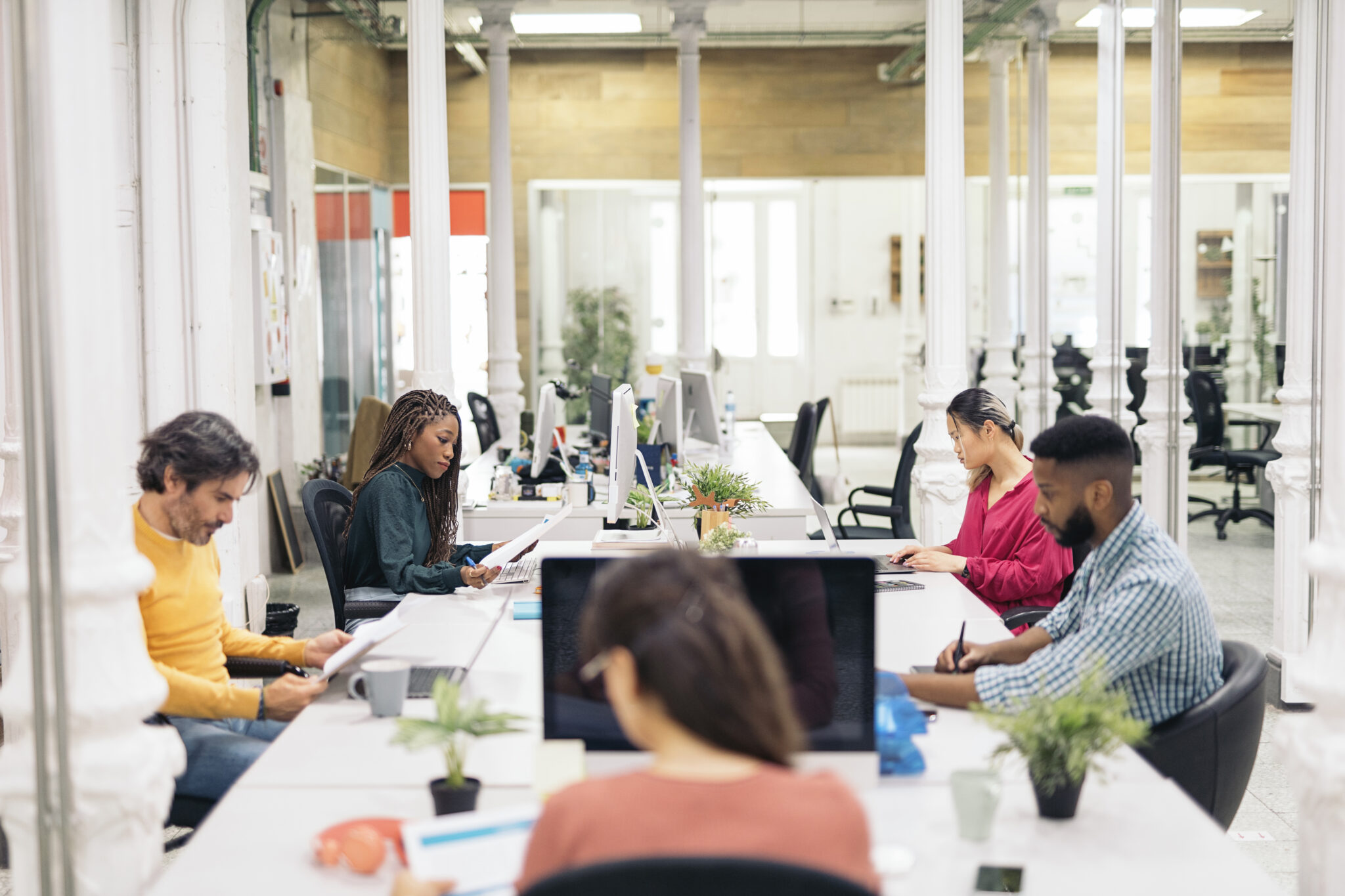 ¿Son los espacios de trabajo abiertos el mejor diseño para las empresas comerciales?