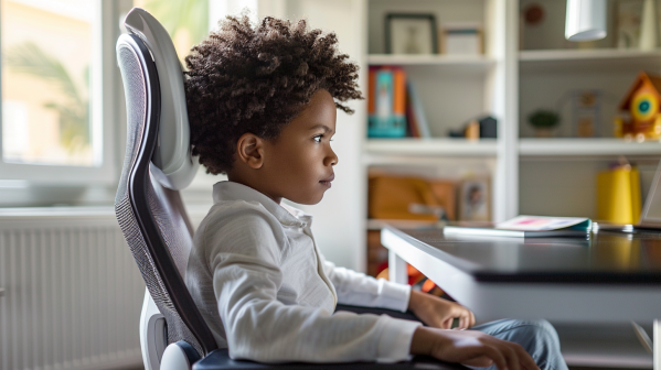 Importancia de la altura del escritorio para el desarrollo de los niños