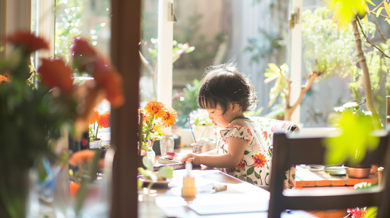 Importancia de la altura del escritorio para el desarrollo de los niños