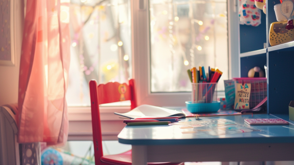 Importancia de la altura del escritorio para el desarrollo de los niños