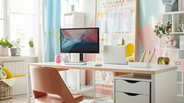 Importancia de la altura del escritorio para el desarrollo de los niños