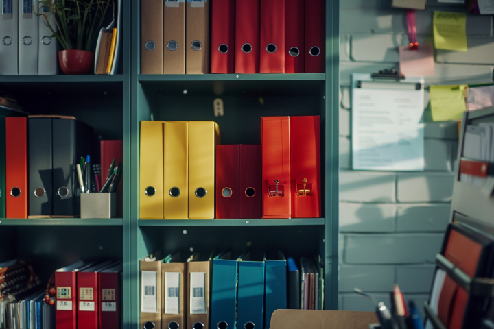 Distintos tipos de carpetas, ordena tu oficina​