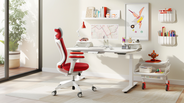 Importancia de la altura del escritorio para el desarrollo de los niños
