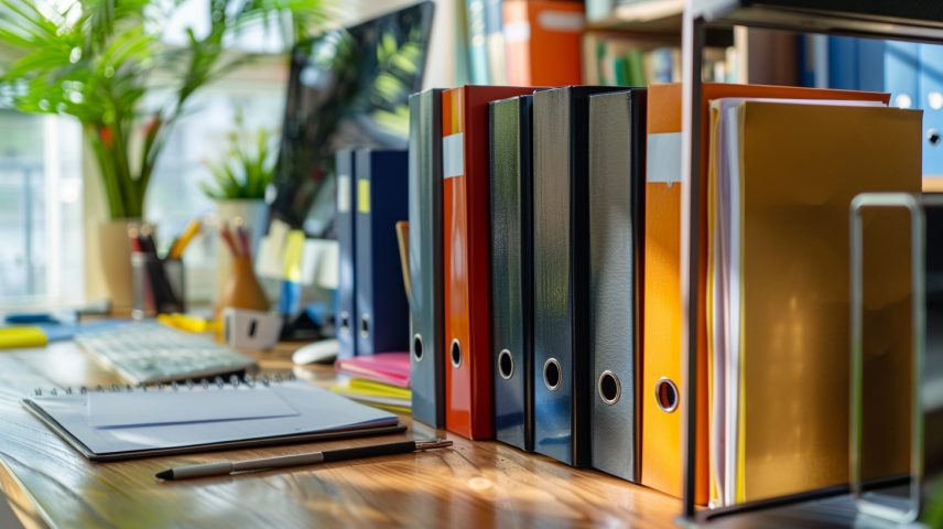 Distintos tipos de carpetas, ordena tu oficina​