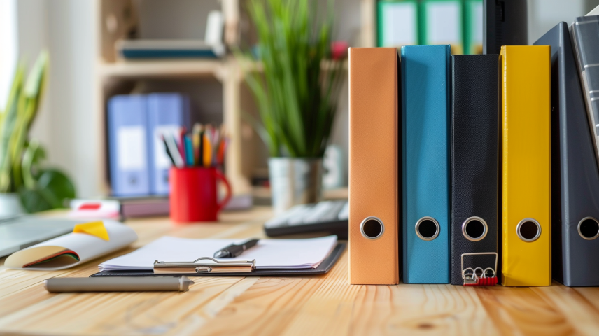 Distintos tipos de carpetas, ordena tu oficina​