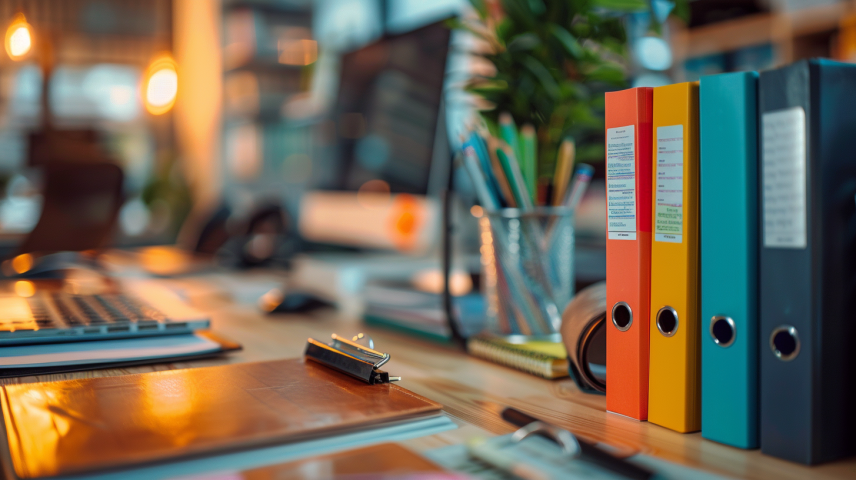 Distintos tipos de carpetas, ordena tu oficina​