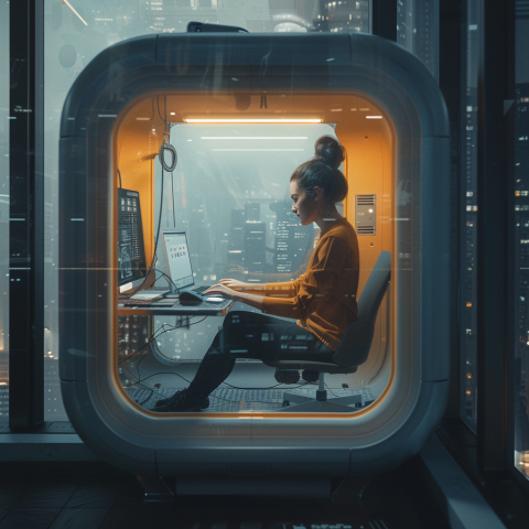 ¿QUÉ ES UNA CABINA ACÚSTICA o POD DE OFICINA?