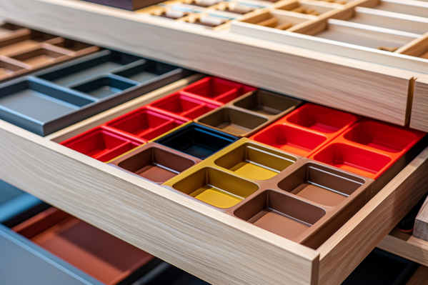 Optimiza el espacio con cajoneras para tus armarios