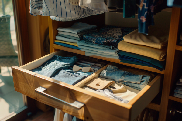 Optimiza el espacio con cajoneras para tus armarios