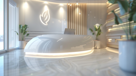 Áreas de recepción funcionales y modernas: Elementos clave