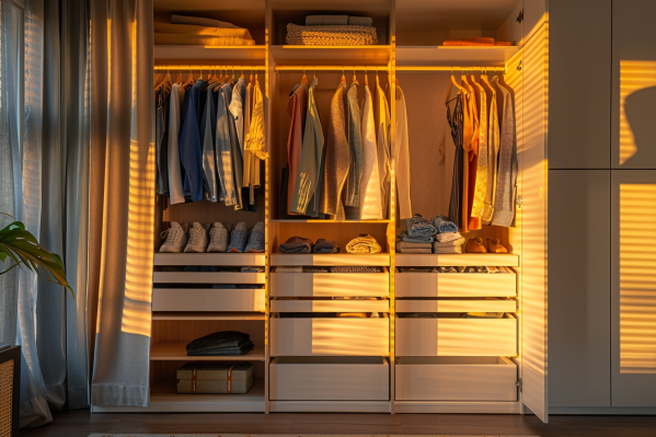 Optimiza el espacio con cajoneras para tus armarios