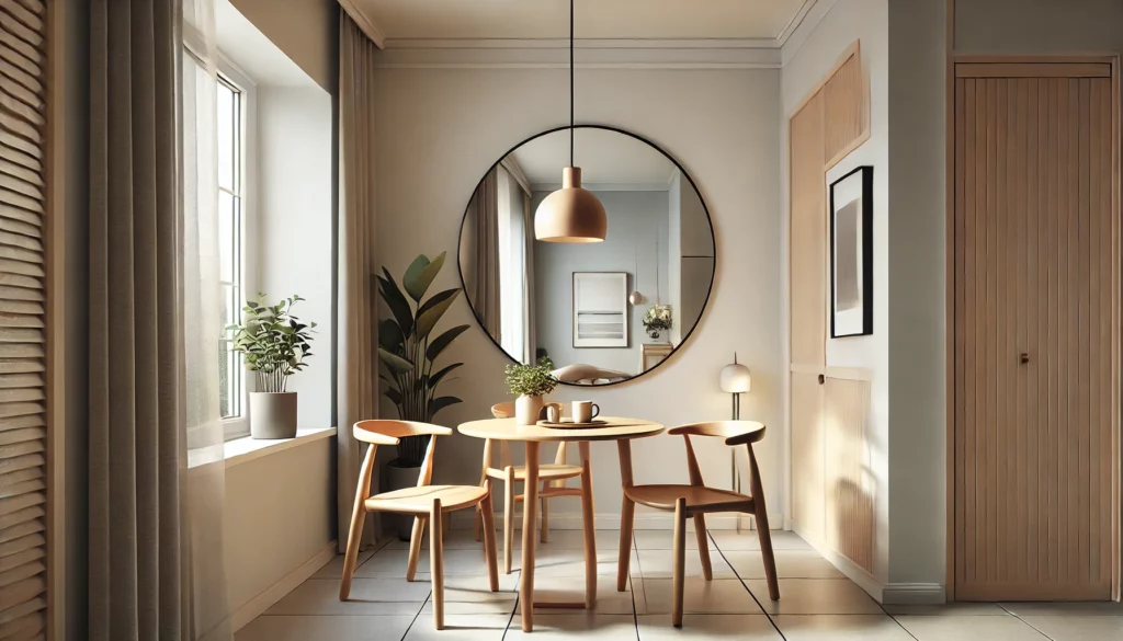 Cómo decorar un comedor pequeño para hacerlo más amplio