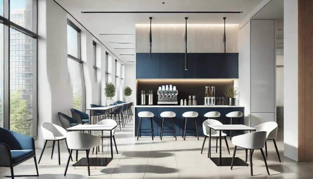 Cómo equipar la zona de coffee break en tu oficina para aumentar la motivación.