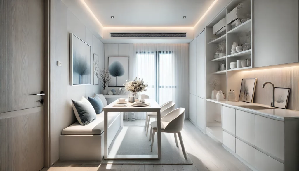 Cómo decorar un comedor pequeño para hacerlo más amplio