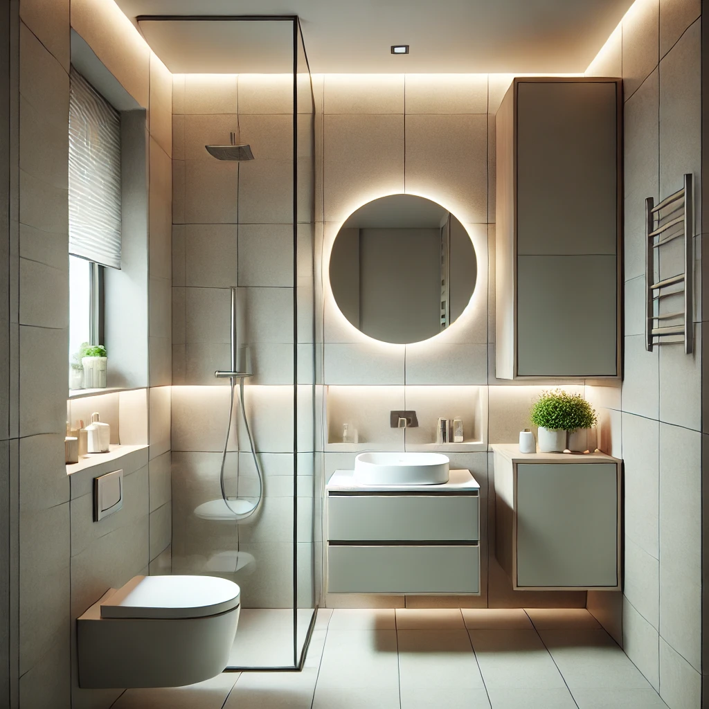 Cómo maximizar el almacenamiento en baños pequeños