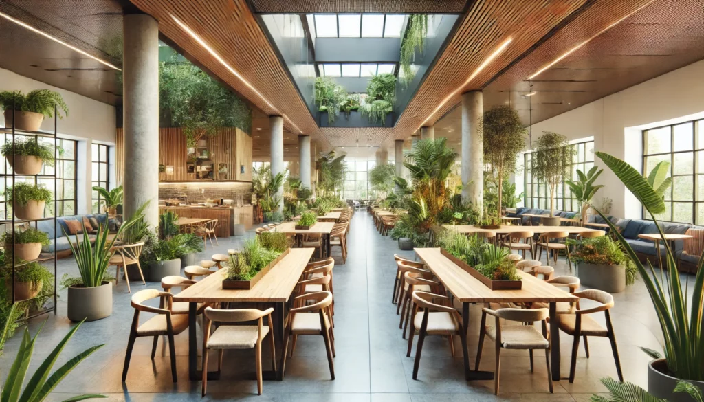 Cómo organizar un área de comedor para empleados que fomente la desconexión