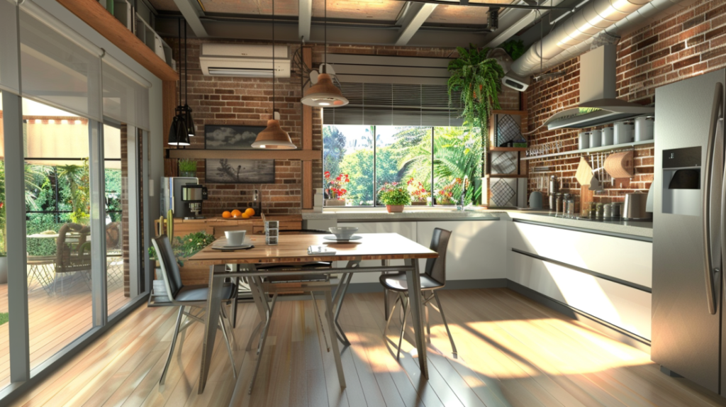 Altura ideal para una mesa de comedor