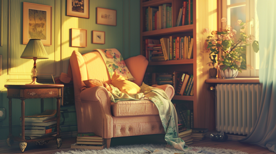 Cómo crear un rincón de lectura acogedor en tu hogar