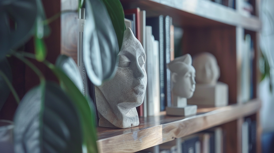 Decoración de estanterías ideas