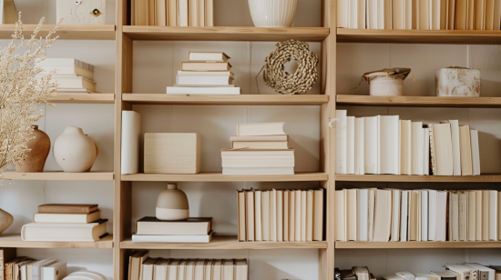 Decoración de estanterías ideas