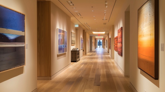 Cómo elegir cuadros y arte para decorar un pasillo