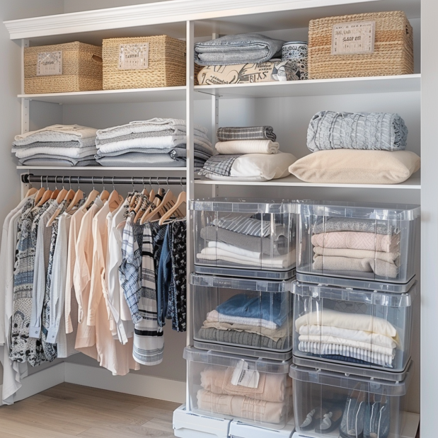 Cómo organizar un armario pequeño