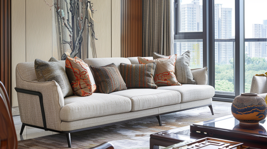 Cómo decorar un sofá con cojines