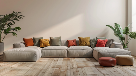 Cómo decorar un sofá con cojines