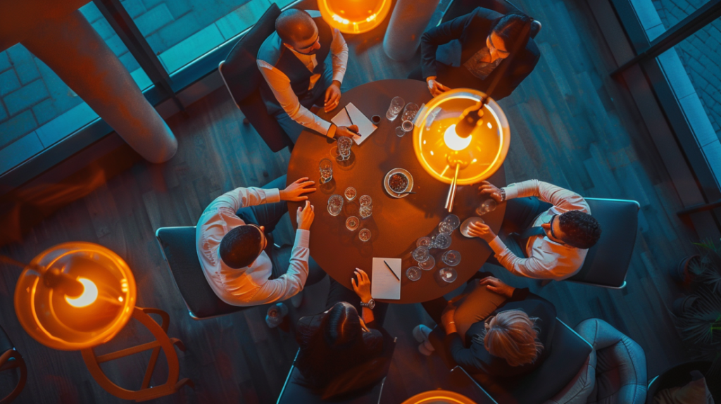 Medidas de mesa para 6 personas