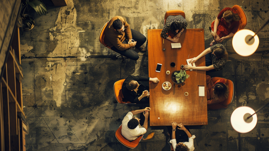 Medidas de mesa para 6 personas