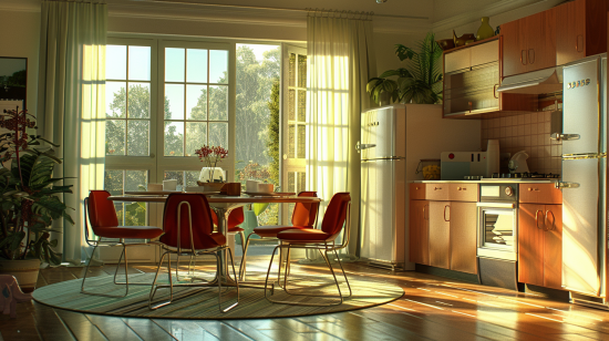 Altura ideal para una mesa de comedor