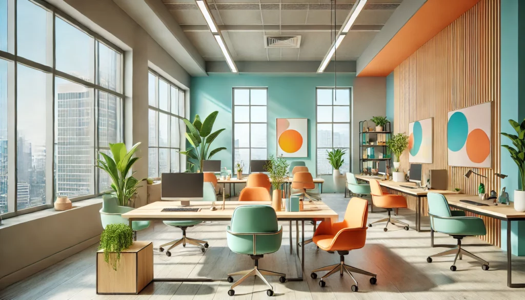 Cromoterapia, qué es y cómo te afectan los colores en la oficina