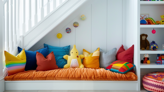 Cómo aprovechar el espacio bajo las escaleras de forma creativa