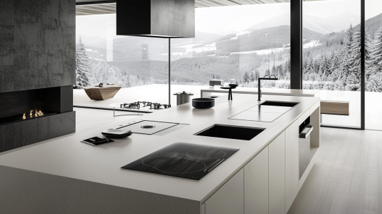 Cómo elegir el material adecuado para las encimeras de la cocina