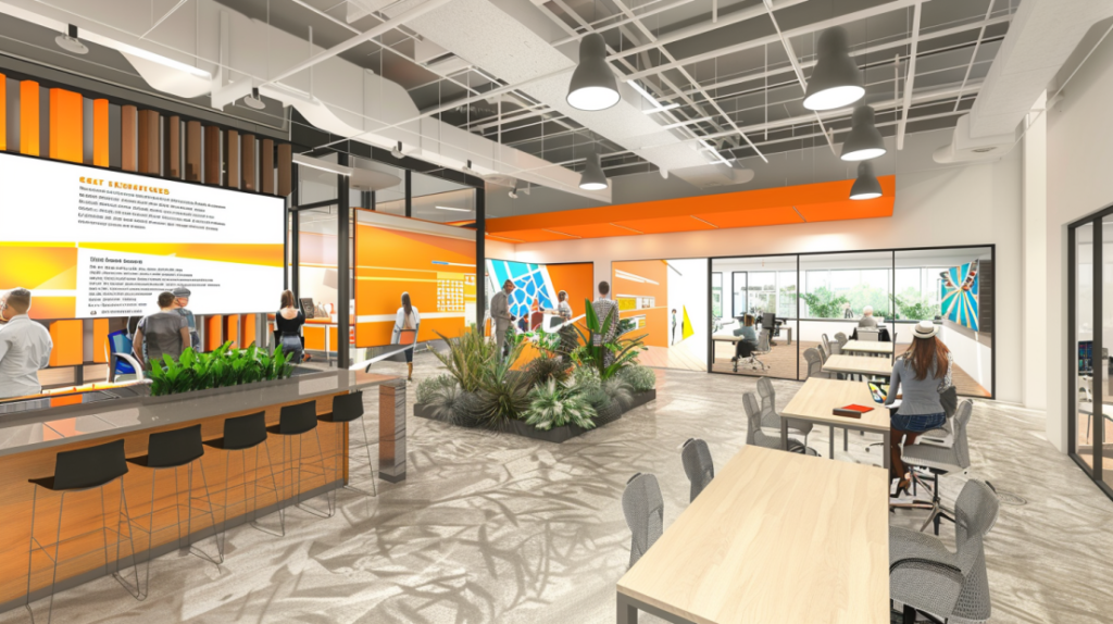 Cómo diseñar oficinas corporativas para equipos que trabajan en diferentes zonas horarias