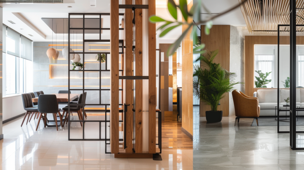 Cómo utilizar el mobiliario para dividir espacios sin paredes