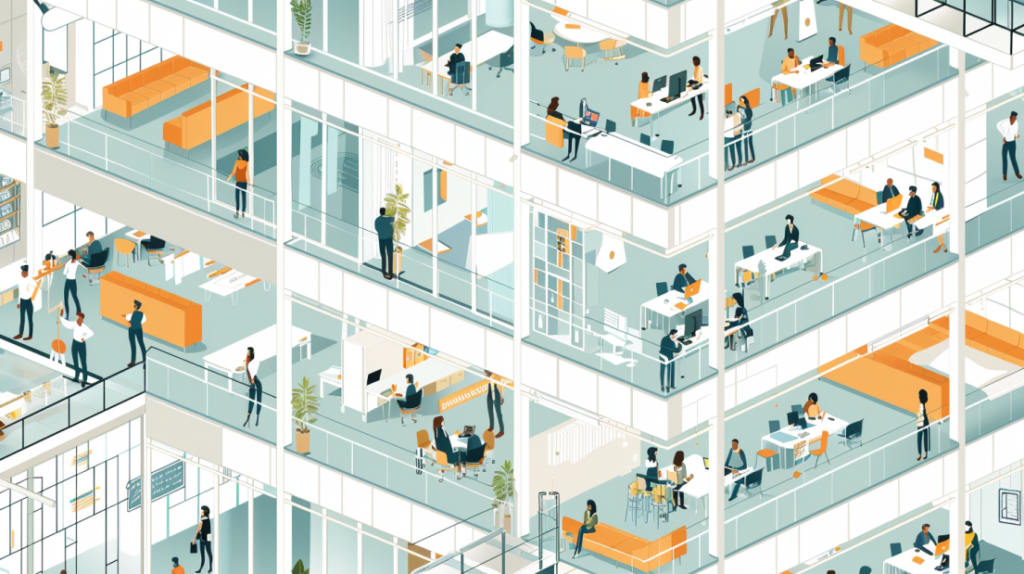 Organización de espacios por departamentos: mejora la eficiencia en tu empresa