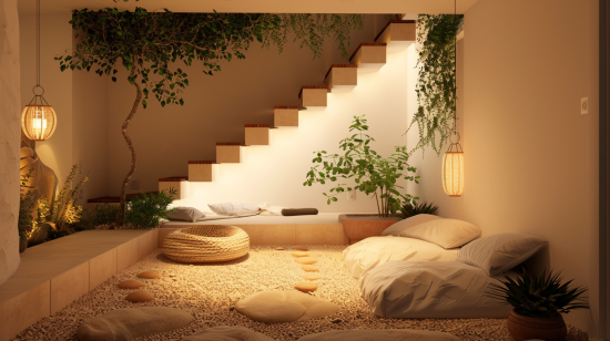 Cómo aprovechar el espacio bajo las escaleras de forma creativa