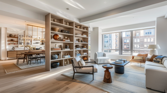 Cómo utilizar el mobiliario para dividir espacios sin paredes