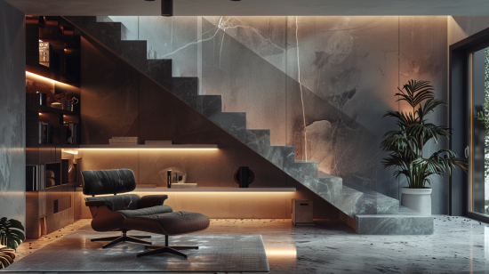 Cómo aprovechar el espacio bajo las escaleras de forma creativa