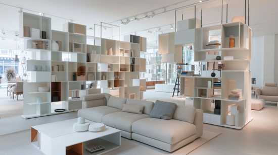 Cómo utilizar el mobiliario para dividir espacios sin paredes