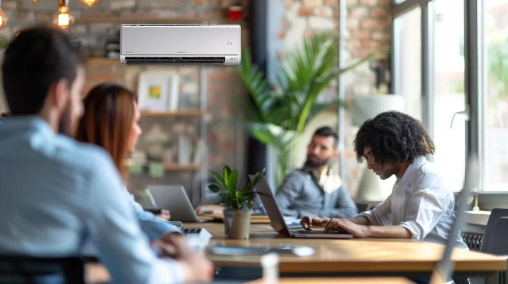 El aire acondicionado hace mal olor.