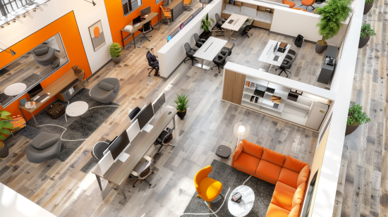 Cómo diseñar oficinas corporativas para equipos que trabajan en diferentes zonas horarias