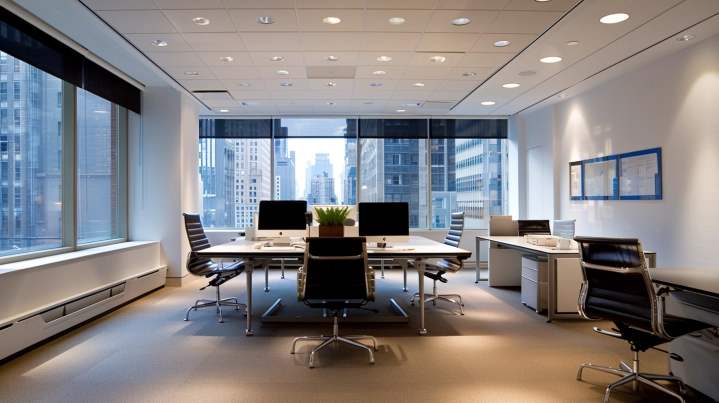 Cómo optimizar el espacio en oficinas con techos bajos sin comprometer el diseño