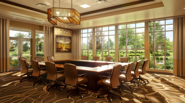 sala de reuniones modernas