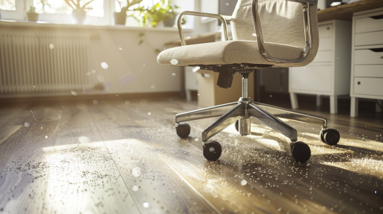 Cómo limpiar las ruedas de una silla sin desmontarlas