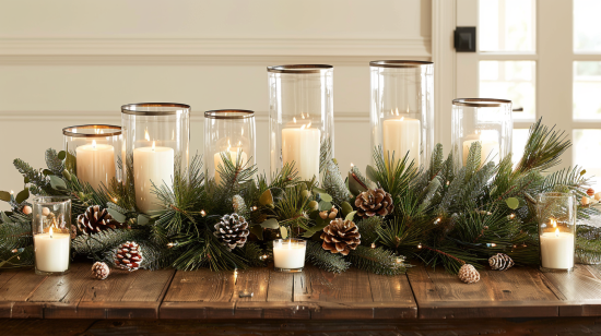 mesas de navidad decoradas sencillas