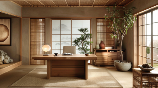 Conoce la decoración japandi