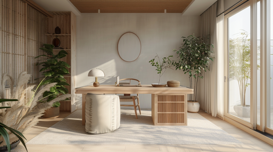 Conoce la decoración japandi